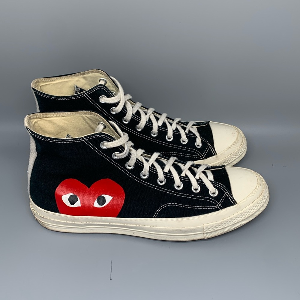 Converse Comme‎ des Garcons Strange Love Hi Top Skate Shoes 150204C Men’s Sz 11